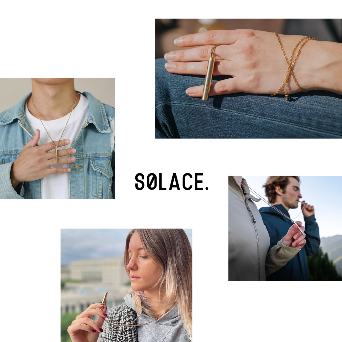 Solace Breathlace | Anxiety & Craving Relief Breathing Necklace